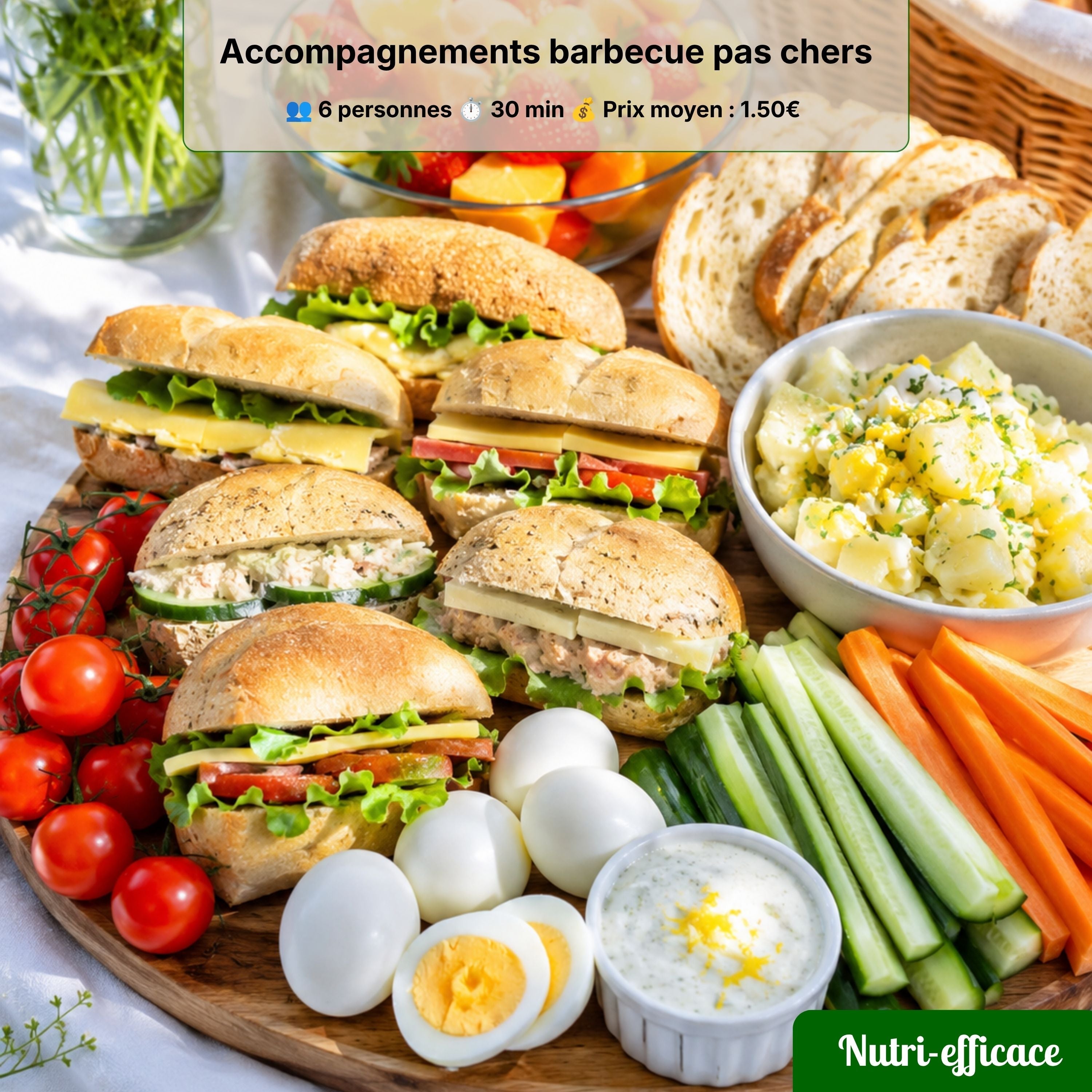 Accompagnements barbecue pas chers : idées faciles pour un repas d’été