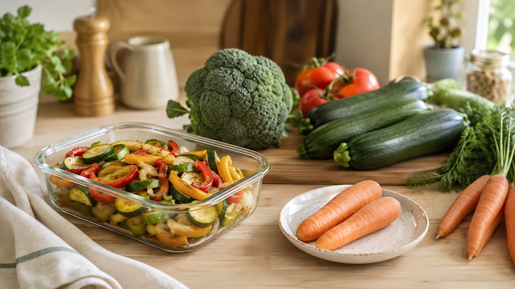 Rentrée : préparer les légumes à l’avance sans les retrouver mous