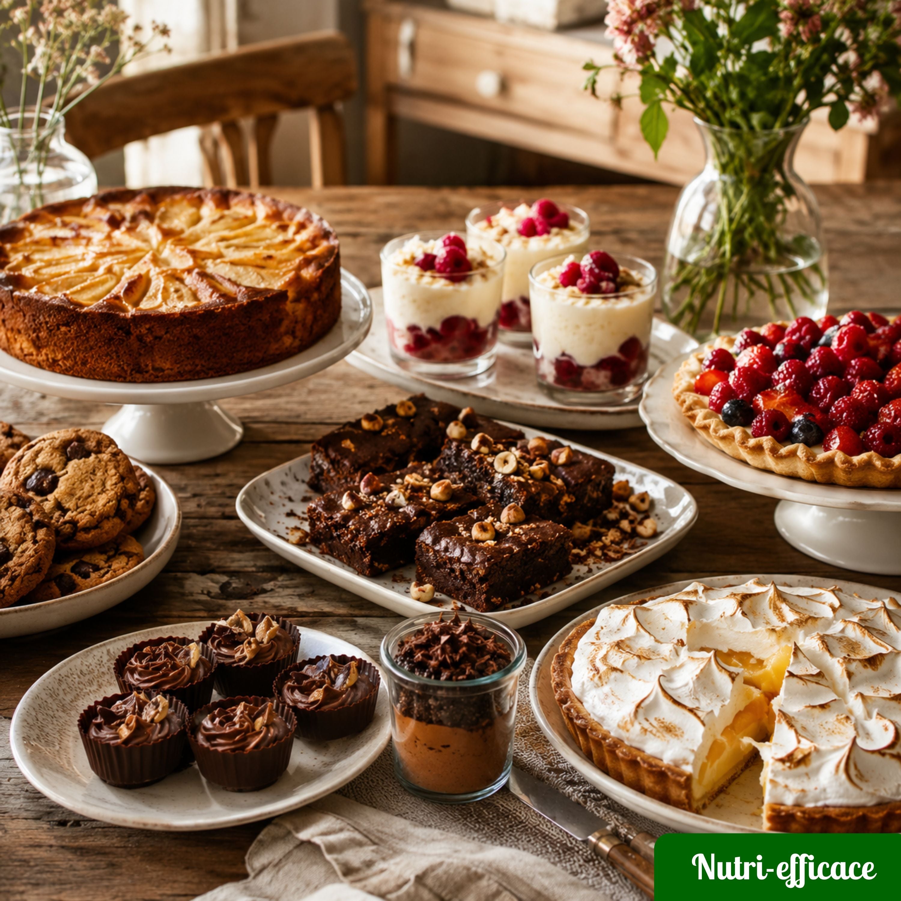 Desserts maison faciles : 8 recettes gourmandes à partager sans se compliquer