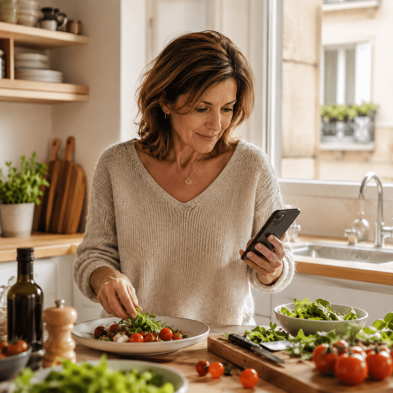 Recette express sur téléphone : préparer un repas équilibré avec 5 ingrédients simples