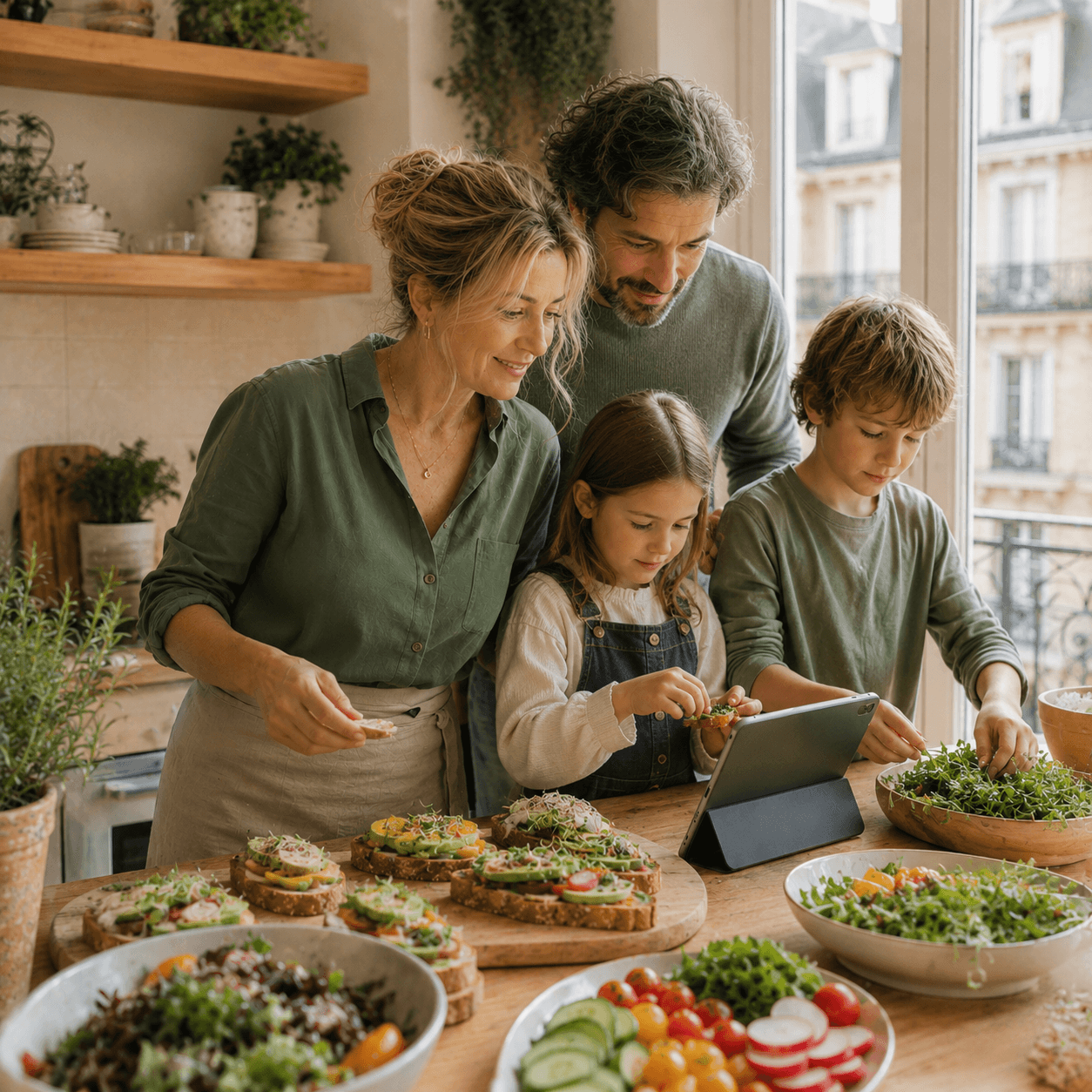 Idées de tartines équilibrées : 12 repas simples, rapides et économiques pour toute la famille