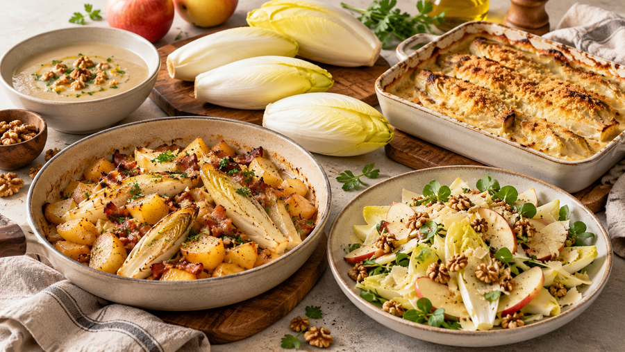 Que faire avec des endives ? 8 recettes faciles et économiques