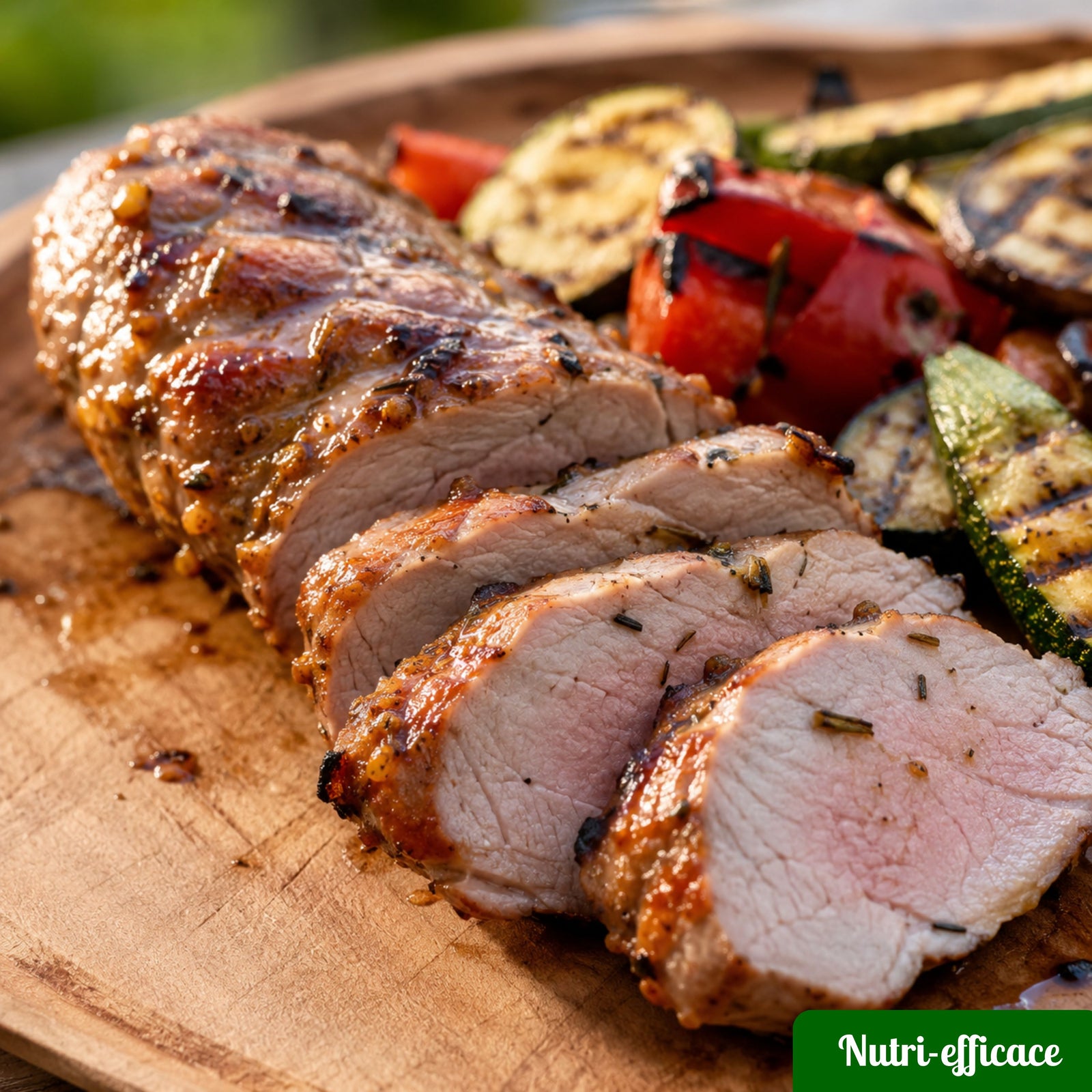 Filet mignon au barbecue & légumes grillés — Nutri-Efficace