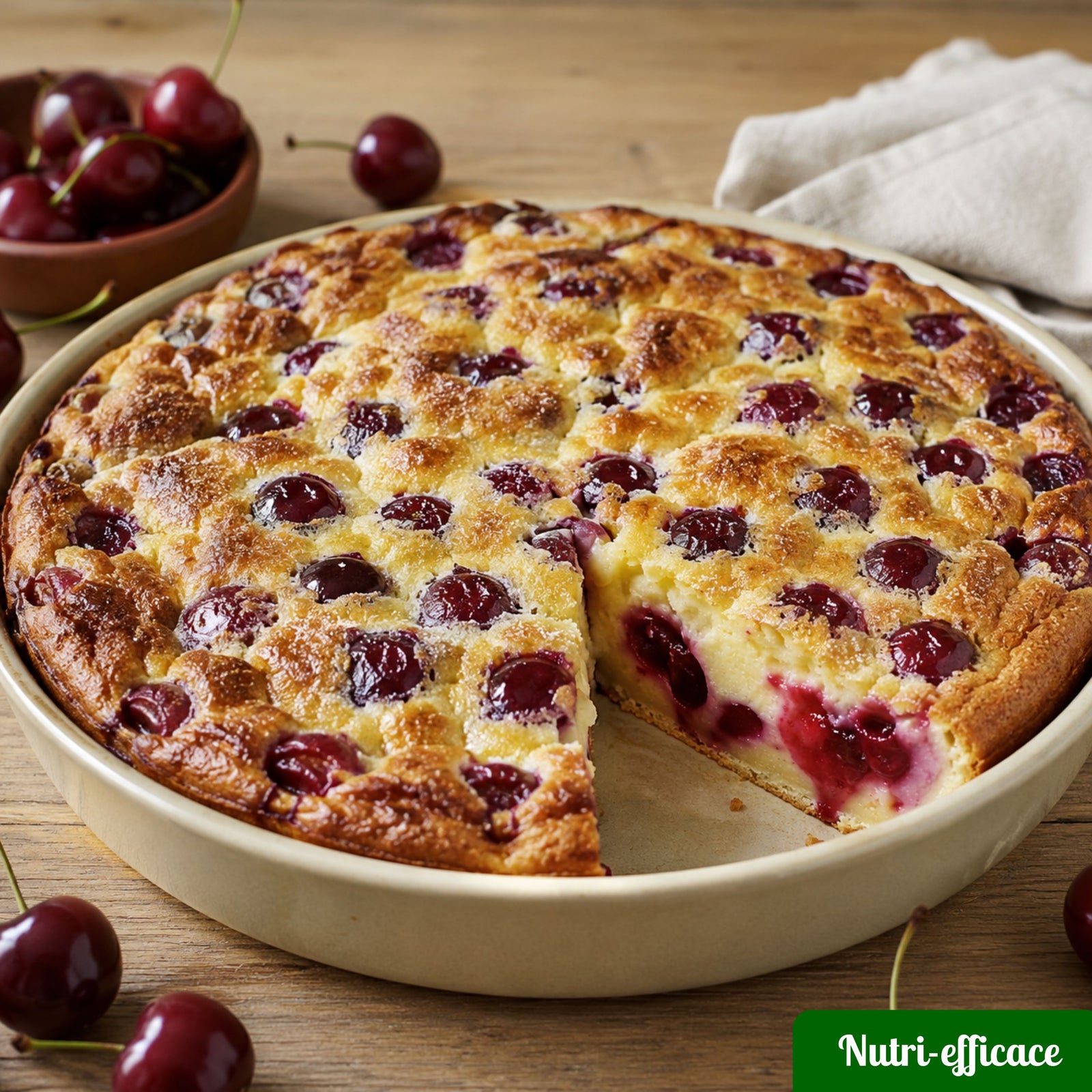 Clafoutis aux cerises maison — Nutri-Efficace