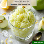 Granité kiwi citron vert maison, recette fraîche et légère