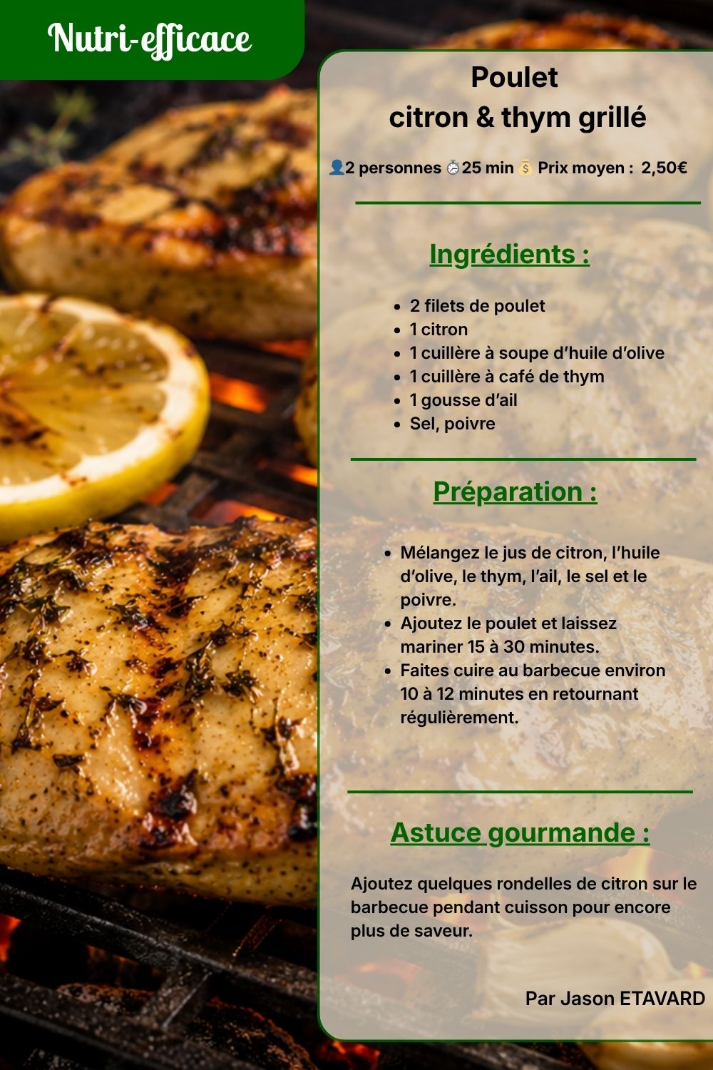 poulet citron