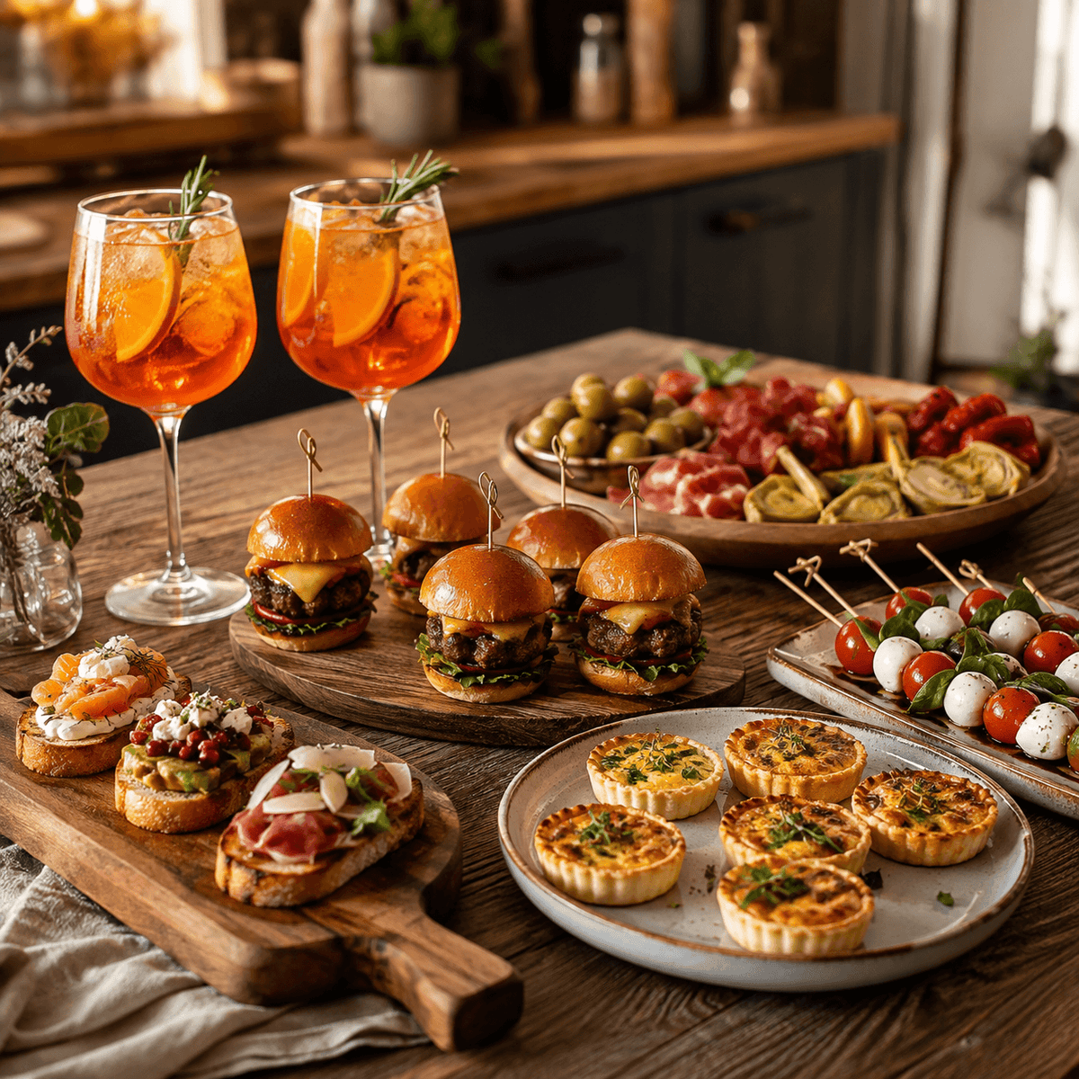 Apéritifs et cocktails maison