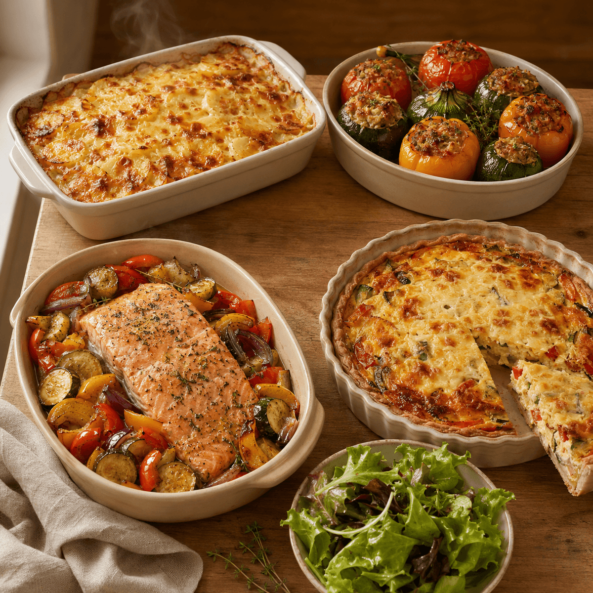 Recettes au four