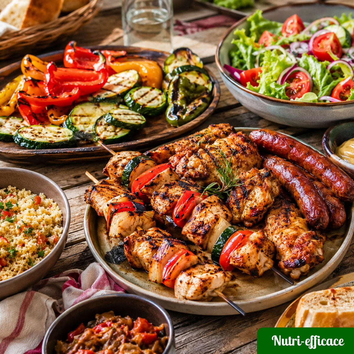 Apéritifs et barbecue
