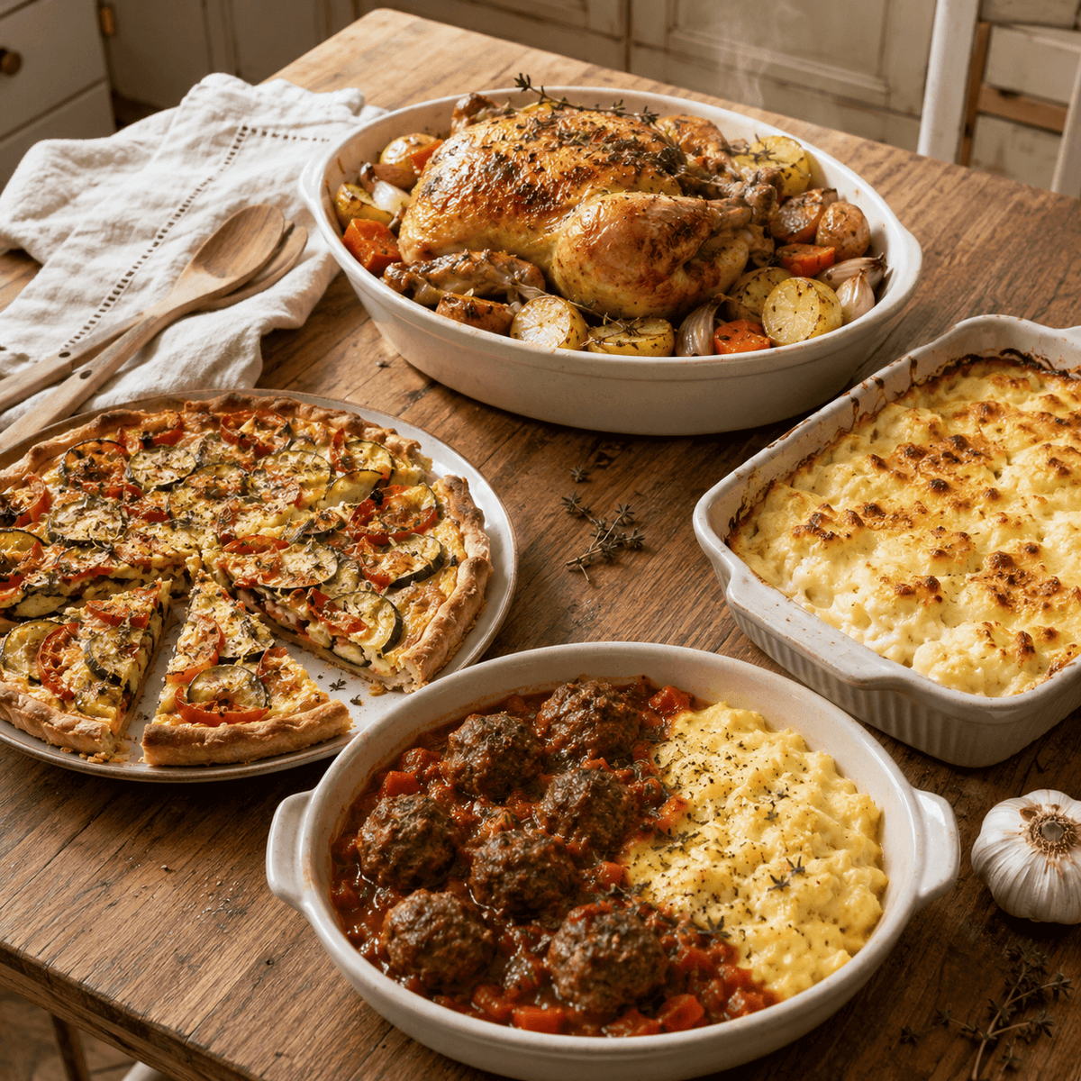 Recettes pour une personne, un couple ou une famille