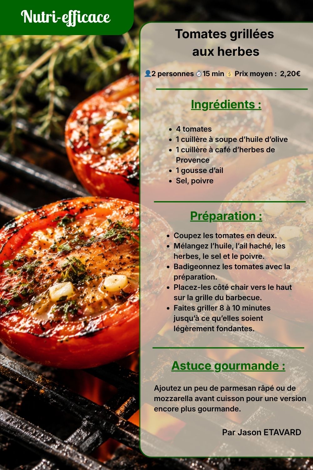 tomates grillées 